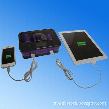 USB Battery Charger with LCD Screen